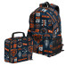 Рюкзак с ланч-боксом Chicago Bears Outerstuff Set Рюкзак с ланч-боксом Chicago Bears Outerstuff Set