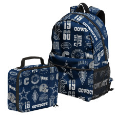 Рюкзак с ланч-боксом Dallas Cowboys Outerstuff Set