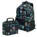 Рюкзак с ланч-боксом Carolina Panthers Outerstuff Set Рюкзак с ланч-боксом Carolina Panthers Outerstuff Set