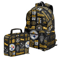 Рюкзак с ланч-боксом Pittsburgh Steelers Outerstuff Set