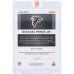 Карточка Michael Penix Jr. Atlanta Falcons Autographed 2024 Panini Obsidian Tri-Color Relic Blue #RJJ-MPJ #13/25