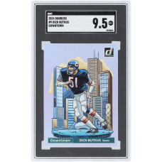 Карточка Dick Butkus Chicago Bears 2024 Panini Donruss Downtown Case Hit #9 SGC Authenticated 9.5