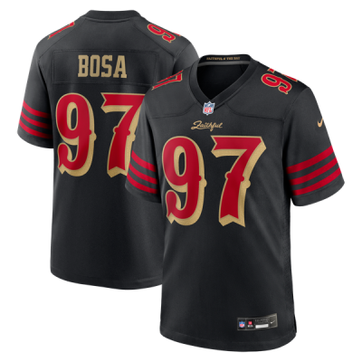 Джерси Nick Bosa San Francisco 49ers Nike Rivalries Collection Game - Black