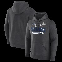 Seattle Seahawks Heather Charcoal Super Bowl LX Game Plan Hoodie