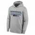 Подростковая Seattle Seahawks Nike Gray 2025 NFC Champions Locker Room Trophy Collection Authentic Hoodie
