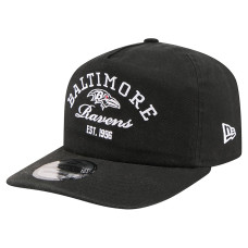Бейсболка Baltimore Ravens New Era Black Stacked 19TWENTY