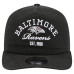 Бейсболка Baltimore Ravens New Era Black Stacked 19TWENTY