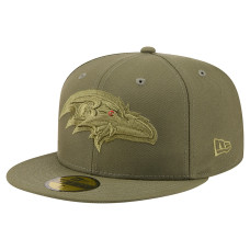 Бейсболка Baltimore Ravens New Era Olive Color Pack 59FIFTY