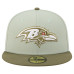Бейсболка Baltimore Ravens New Era Light Green/Olive Color Pack 59FIFTY