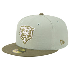 Бейсболка Chicago Bears New Era Light Green/Olive Color Pack 59FIFTY