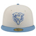 Бейсболка Chicago Bears New Era Cream/Blue Color Pack 59FIFTY