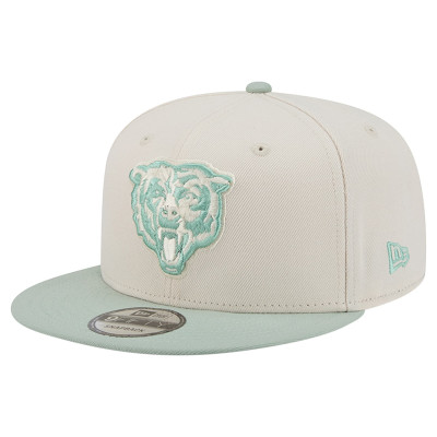 Бейсболка Chicago Bears New Era Cream/Light Green Color Pack Two-Tone 9FIFTY