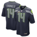 Seattle Seahawks Sam Darnold Nike College Navy Super Bowl LX Patch Game Jersey Seattle Seahawks Sam Darnold Nike College Navy Super Bowl LX Patch Game Jersey