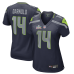 Женская игровая джерси Seattle Seahawks Sam Darnold Nike College Navy Super Bowl LX Patch Game Женская игровая джерси Seattle Seahawks Sam Darnold Nike College Navy Super Bowl LX Patch Game