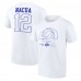 Los Angeles Rams Puka Nacua White Tonal Name & Number T-Shirt