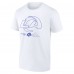 Los Angeles Rams Puka Nacua White Tonal Name & Number T-Shirt