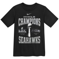 Preschool Seattle Seahawks Nike Black Super Bowl LX Champions Locker Room Trophy Collection T-Shirt