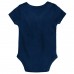 Newborn Seattle Seahawks Outerstuff College Navy Super Bowl LX My First Bodysuit
