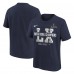 Подростковая футболка Seattle Seahawks Nike College Navy Super Bowl LX Champions