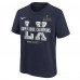 Подростковая футболка Seattle Seahawks Nike College Navy Super Bowl LX Champions