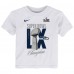 Toddler Seattle Seahawks Nike White Super Bowl LX Champions Heavy Chill T-Shirt