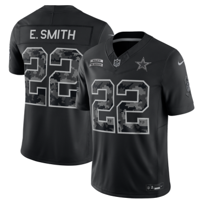 Джерси Emmitt Smith Dallas Cowboys Nike 2026 Salute to Service Retired Stitched Limited - Black