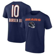 Футболка Chicago Bears Luther Burden III Navy Team Wordmark Футболка Chicago Bears Luther Burden III Navy Team Wordmark