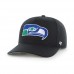 Бейсболка Seattle Seahawks 47 Black Blackout Date Hitch