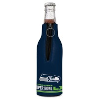 Seattle Seahawks WinCraft 2025 NFC Champions 12oz. Bottle Cooler