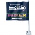 Seattle Seahawks WinCraft 2025 NFC Champions Double-Sided Car Flag