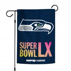 Seattle Seahawks WinCraft 2025 NFC Champions Double-Sided 12 x 18 Garden Flag Seattle Seahawks WinCraft 2025 NFC Champions Double-Sided 12 x 18 Garden Flag