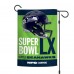 Seattle Seahawks WinCraft 2025 NFC Champions Double-Sided 12 x 18 Garden Flag