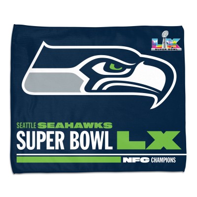 Seattle Seahawks WinCraft 2025 NFC Champions 15 x 18 Rally Towel