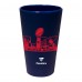 New England Patriots WinCraft 2025 AFC Champions 16oz. Silicone Pint Glass