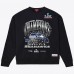Женская Seattle Seahawks Mitchell & Ness Black Super Bowl LX Champions Sweatshirt