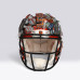 Ja'Marr Chase Cincinnati Bengals Autographed Fanatics Authentic Riddell Speed Authentic Helmet - Art by Charles Fazzino - WN55916243
