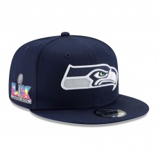 Бейсболка Seattle Seahawks New Era College Navy Super Bowl LX Side Patch 9FIFTY Snapback Бейсболка Seattle Seahawks New Era College Navy Super Bowl LX Side Patch 9FIFTY Snapback