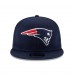 Бейсболка New England Patriots New Era Navy Super Bowl LX Side Patch 9FIFTY Snapback