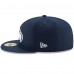 Бейсболка Seattle Seahawks New Era College Navy Super Bowl LX Side Patch 59FIFTY