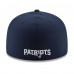 Бейсболка New England Patriots New Era Navy Super Bowl LX Side Patch 59FIFTY