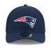 Бейсболка New England Patriots New Era Navy Super Bowl LX Side Patch 9FORTY M-Crown