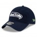 Бейсболка Seattle Seahawks New Era College Navy Super Bowl LX Side Patch 9TWENTY