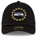 Бейсболка Seattle Seahawks New Era Black Super Bowl LX 39THIRTY M-Crown Rope
