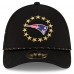 Бейсболка New England Patriots New Era Black Super Bowl LX 39THIRTY M-Crown Rope
