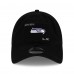 Бейсболка Seattle Seahawks New Era Black Super Bowl LX 9TWENTY