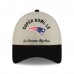 Бейсболка New England Patriots New Era Cream/Black Super Bowl LX 9FORTY