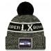 Шапка с помпоном Seattle Seahawks New Era Black Super Bowl LX