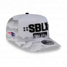 Бейсболка New England Patriots New Era Gray Super Bowl LX Tarmac 9FIFTY Snapback Бейсболка New England Patriots New Era Gray Super Bowl LX Tarmac 9FIFTY Snapback