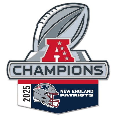New England Patriots WinCraft 2025 AFC Champions Trophy Collectors Pin