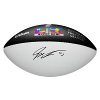 Jaxon Smith-Njigba Seattle Seahawks Autographed Fanatics Authentic Super Bowl LX Wilson White Panel Football